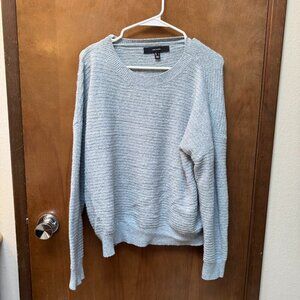 Very Moda Textured Crewneck Sweater